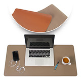 Desk Mat Brown & Dark Brown 17x36 - Organizador De Computado