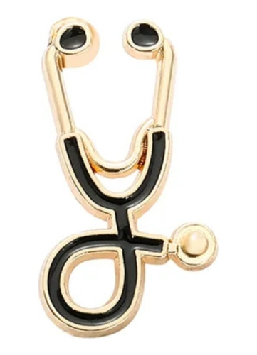 Pin Broche Médico Estetoscopio Insignia Salud - Medicina