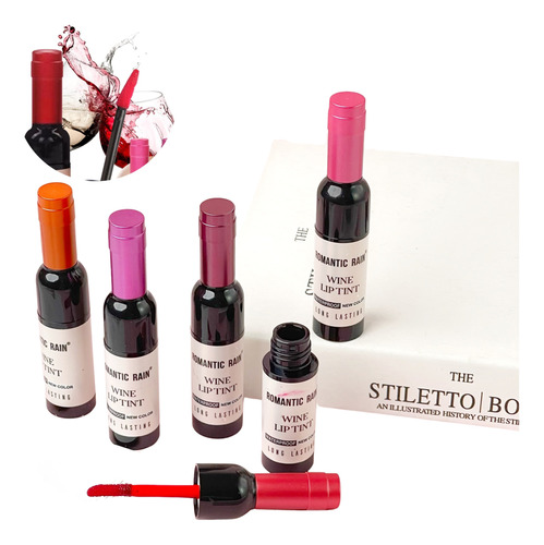 Tintas Diseño De Vino 6 Tonos Diferentes Lip Tint