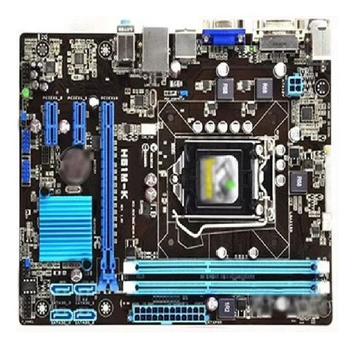 Placa Mãe Asus H61m-k H61 Lga 1155 