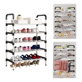 Organizador Rack De Calzado Zapatero 5 Niveles 15 Pares