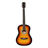 Guitarra Acústica Ibanez Jampack V50njp Para Diestros Vintage Sunburst High Gloss Brillante