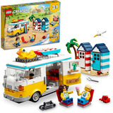 Lego Creator 3 In 1 Beach Camper Van 31138