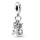 Charm De Plata Para Pandora Llave Y Picaporte De Alicia 1076