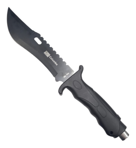 Cuchillo Puñal Táctico Camping Supervivencia + Estuche Negro