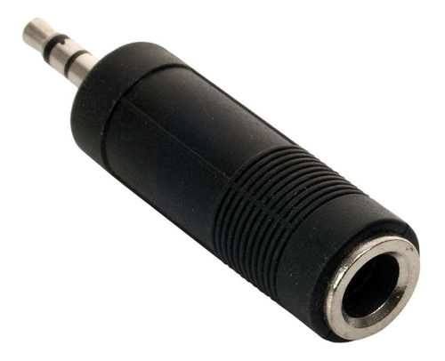 Ficha Adaptador Plug 6,3mm A Plug 3,5mm Micrófono Sonido 