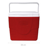 Conservadora Coleman Beach 16qt Frio Por 3 Dias 15lt Color Rojo