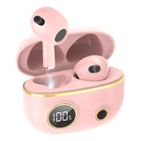 Audífonos Bluetooth Inalámbricos Deportivo Mujer In-ear Rosa