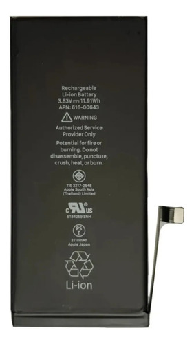 Bateria Compatible iPhone 11 Capacidad 3110 Mah