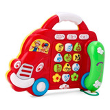 Teléfono Celular Juguete Musical Carro Bebe Niño +bateria