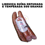 Linguiça Caipira Defumada De Pernil De Porco Artesanal 500 G
