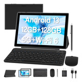 Tablet 10 PuLG Teclado+mouse+funda 12 Gb Ram + 128gb/1tb Alm