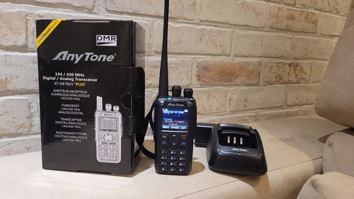 Radio Ht Dmr Anytone Aprs Vhf Uhf 8w Bluetooth