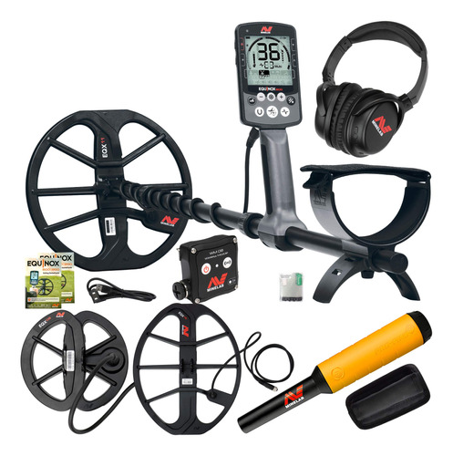 Minelab Los Detectores De Metales Equinox 800 W 6 Pulgadas .