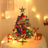 Árboles De Navidad Mini Pino Artificial Con Luces Led
