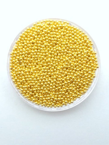 Caviar Metal Dourado 25 Gramas (nao Mancha)