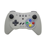 Gamepad Inalámbrico 3 Nexilux Para Wii U, Gris