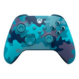 Control Inalámbrico Microsoft Xbox Series X|s Camo Mineral Color Azul