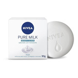 Sabonete Em Barra Nivea Pure Milk Beauty Elixir Fresh 90g