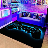 Alfombra Para Cuarto Gamer Control Ps  45cm X 80cm 