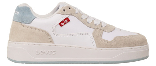 Tenis Levis Blancos Mujer 1123211 Antiderrapantes Casuales 