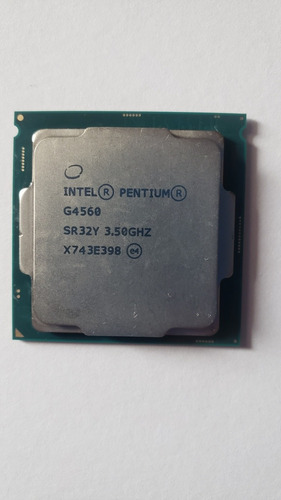 Processador Intel Pentium G4560  3.5ghz E Cooler