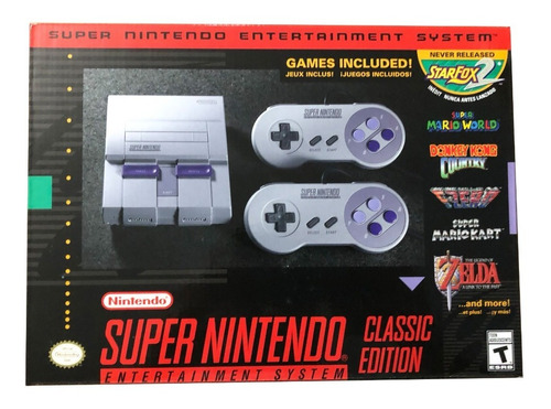 Super Nintendo Classic Edition Mini Incluye 21 Juegos Ultima