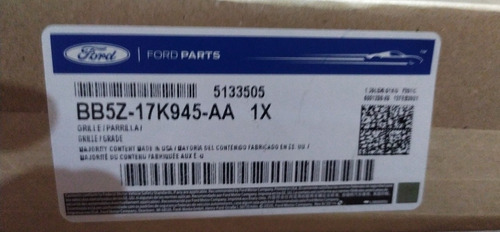 Rejilla De Parachoques Delantero Ford Explorer 2012 -2015  Foto 5