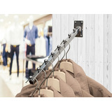 Rack Cascada De Pared, Exhibidor De Ropa 10 Piezas 