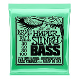 Ernie Ball 2841 Cuerdas Bajo Electrico Hyper Slinky 40-100