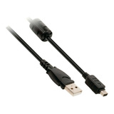 Cable De Datos Usb Para Camaras Olympus 12 Pines