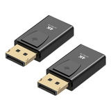 2×conversor Adaptador Displayport Hdmi 4k 60ghz Com Nfe