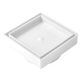 Ralo 10x10 Oculto Seca Piso Porcelanato Inteligente Branco