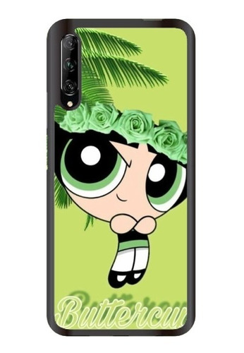 Funda Protector Para Huawei Bellota Flores Verde Moda