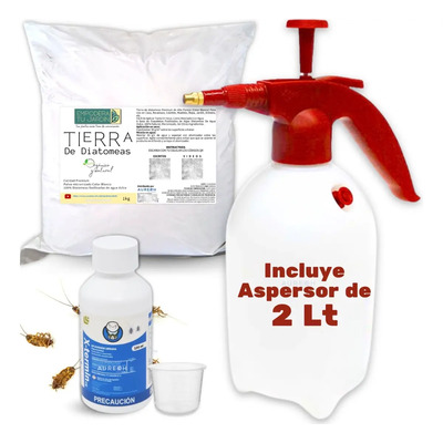 Kit Exterminador Mata Chinches De Cama Diatomeas X-termin | Envío gratis