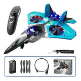 Avión Teledirigido Rc Plane Aero Jet Dron 2.4 G Radio Co [u]