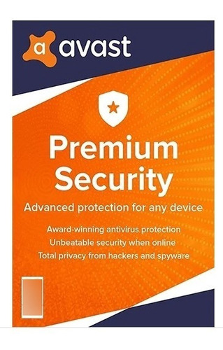 Avast Premium Security 2022 1 Año