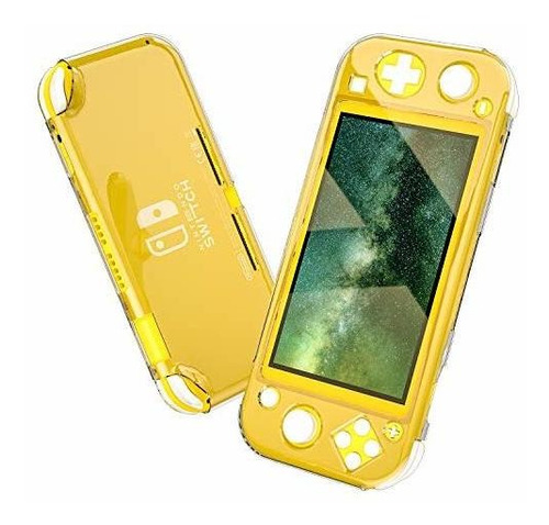 Carcasa Para Nintendo Switch Lite Transparente Y Color Claro