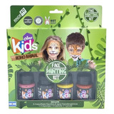 Kit Maquillaje Artistico Glow Kids Reino Animal
