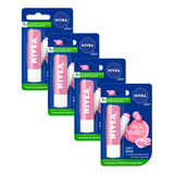 Pack Protector Labial Nivea By Labello Soft Rose 