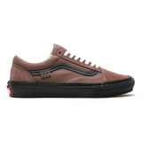 Zapatillas Vans Skate Old Skool Color Taupe Made In Vietnam