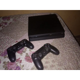 Ps4 Slim 1 Tb+ 2 Controles Originais + Jogos Mídia Digital