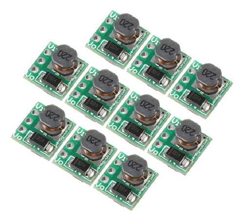 Modulo Fuente Step Up Boost Converter Dc Dc 0.9-5v A 5v X10