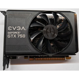 Placa De Vídeo Evga Geforce Gtx 750  2gb 128bit Gddr5