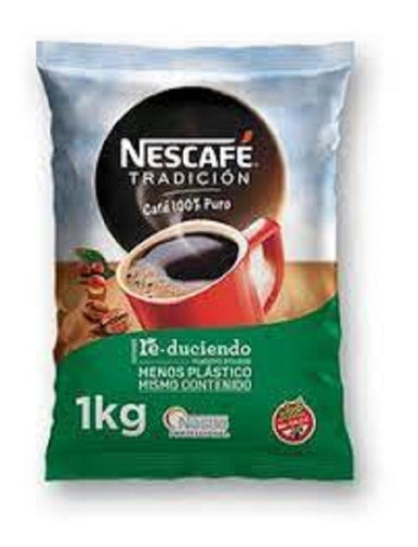 Cafe Nescafe Tradicion Instantaneo 2un  X 1 Kg-envios Gratis