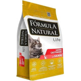 Ração Fórmula Natural Life Gato Castrado Salmão 7kg