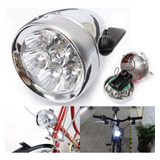 Lampara De Luz Frontal Retro Vintage Para Bicicleta, 7 Luces