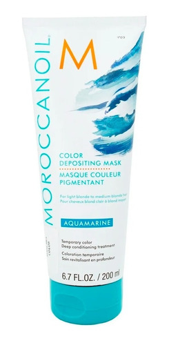 Moroccanoil Mascara Color Temporal Nutritiva Aquamarine 200