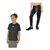 Conjunto Lycra Niño! Remera Urban +pantalon Chupin Niño