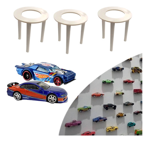 Suporte Mesinha De Pizza Para Hot Wheels Carrinho 100 Peças